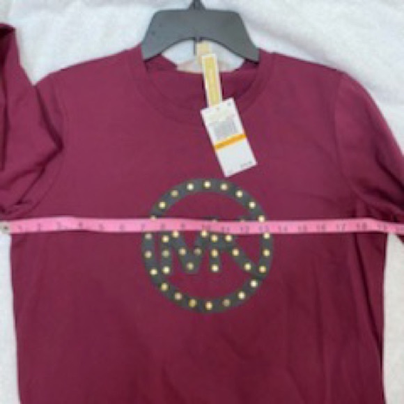 NWT Micheal lord long sleeve dressy mauve color size small - Picture 9 of 9